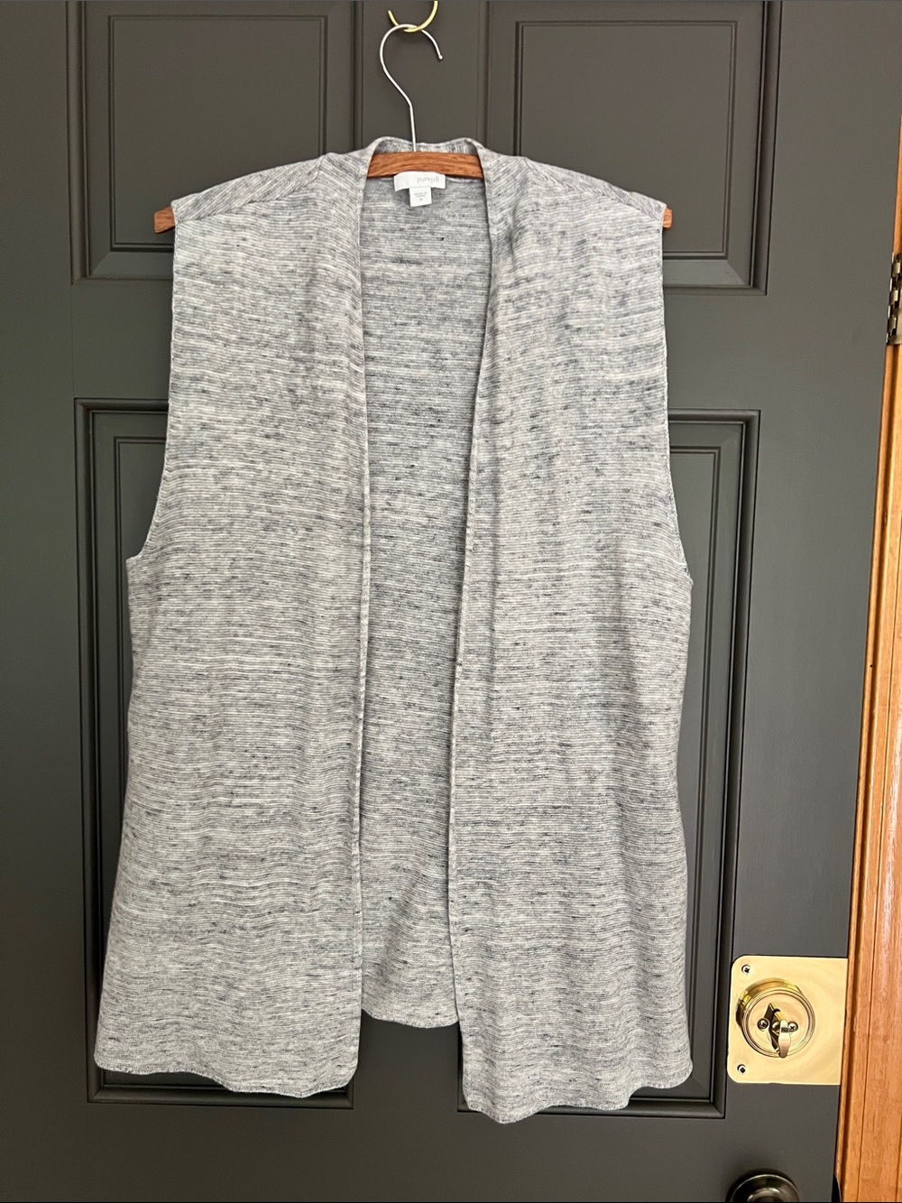 J. Jill Linen Knit Sweater Vest Pure Jill